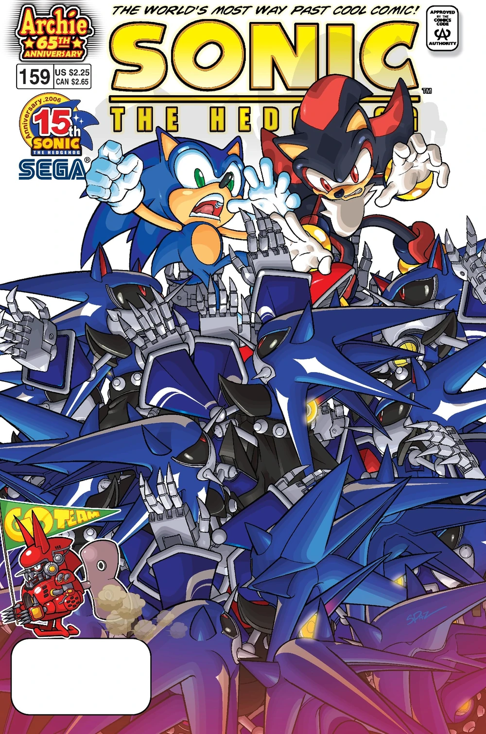 Sonic comic covers - 2